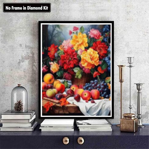 Zariocy 5D Diamond Art Kits for Adults Trees Lakes, DIY Diamond Painting Art Nature Scenery Round Full Drill Crystal Diamond Embroidery Paintings Arts Craft for Home Office Wall Decor 12x16 inch in Kuwait