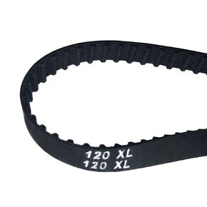 150XL 037 Timing Belt 3/8" Width 75 Teeth Cogged Rubber Geared Drive Belt 10mm Black Cog Drive Belt (150XL037) in Kuwait