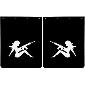 اللوحات الطينية المضادة للرذاذ لشبه الشاحنات، اللوحات الطينية لشاحنة البوليمر مقاس 24 بوصة × 30 بوصة لمقطورة نصف الشاحنة، رفرف الطين شبه الثقيل (30MFBK-DKW) in Kuwait