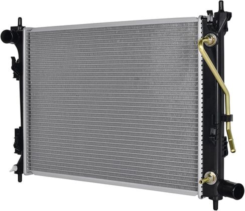 Cooling Fan Assembly + Radiator fit for 2012-2013 for Hyundai for Accent | 2012-2017 for Kia for Rio in Saudi Arabia