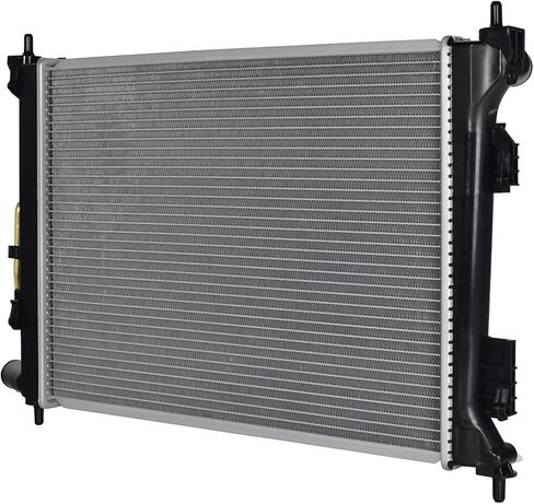 Cooling Fan Assembly + Radiator fit for 2012-2013 for Hyundai for Accent | 2012-2017 for Kia for Rio in Saudi Arabia