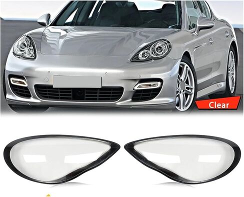 Fit For Porsche Fit For Panamera 2010-2013 Headlight Headlamp Lens Cover Clear Car Accessories Tools in Saudi Arabia