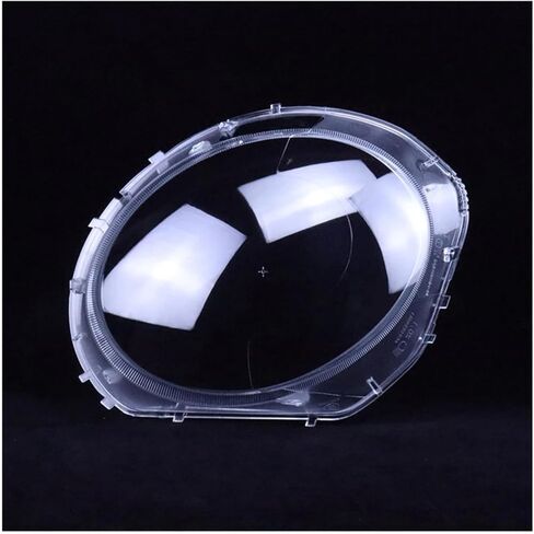 متوافق مع BMW Mini R55 R56 2007 2008 2009 2010 2011 2012 2013 أضواء السيارة قذيفة المصباح غطاء المصباح زجاج عدسة حالة قبعات السيارات الخفيفة (يمين) in Saudi Arabia