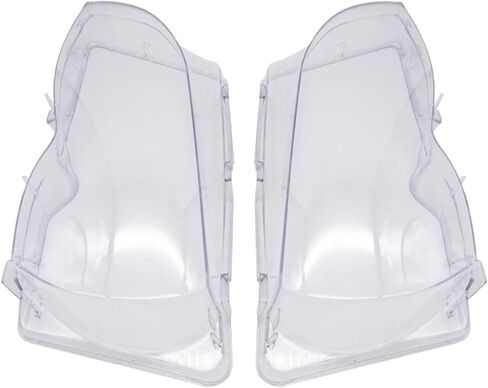 Car Headlight Glass Cover Clear Transparent Automobile Headlamp Head Light Lens Products E46 3-series 2002-2006(Left) in Saudi Arabia