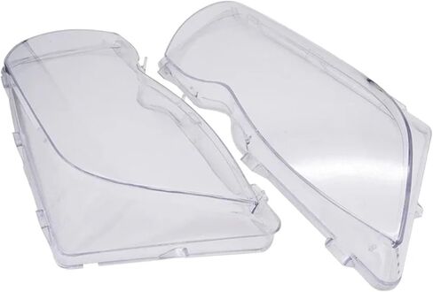 Car Headlight Glass Cover Clear Transparent Automobile Headlamp Head Light Lens Products E46 3-series 2002-2006(Left) in Saudi Arabia