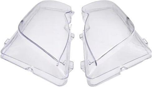 Car Headlight Glass Cover Clear Transparent Automobile Headlamp Head Light Lens Products E46 3-series 2002-2006(Left) in Saudi Arabia