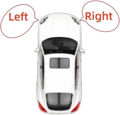 متوافق مع Hyundai Avante 2012 2013 2014 2015 2016 عاكس الضوء الشفاف غطاء المصباح الأمامي قذيفة غطاء المصابيح الأمامية (2 قطعة اليسار واليمين) in Kuwait