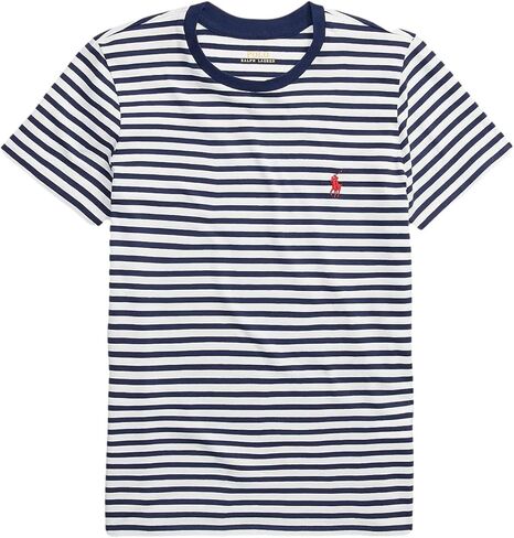 تي شيرت جيرسيه نسائي برقبة دائرية من POLO RALPH LAUREN (كحلي (White Pony)، S in Saudi Arabia