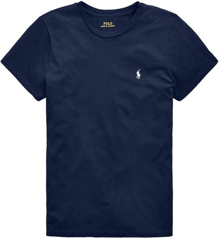 تي شيرت جيرسيه نسائي برقبة دائرية من POLO RALPH LAUREN (كحلي (White Pony)، S in Saudi Arabia