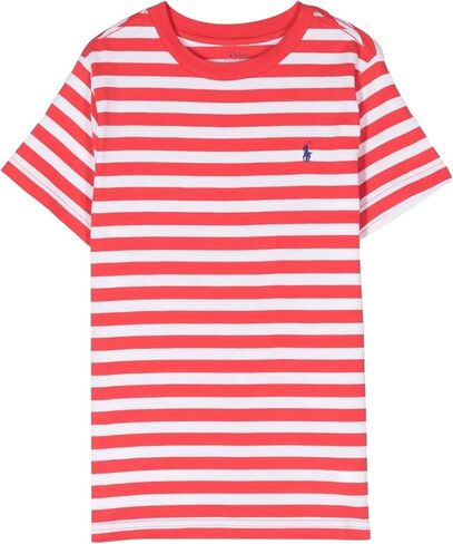 تي شيرت جيرسيه نسائي برقبة دائرية من POLO RALPH LAUREN (كحلي (White Pony)، S in Saudi Arabia
