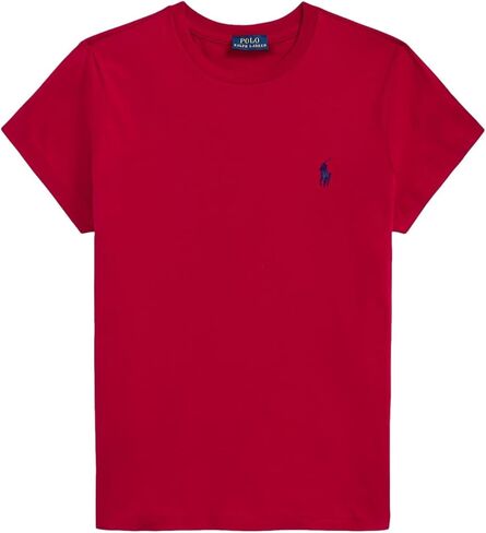 تي شيرت جيرسيه نسائي برقبة دائرية من POLO RALPH LAUREN (كحلي (White Pony)، S in Saudi Arabia