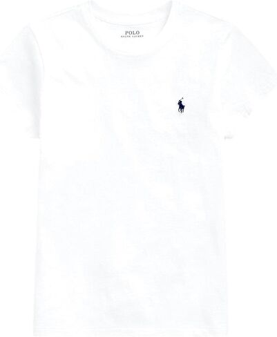 تي شيرت جيرسيه نسائي برقبة دائرية من POLO RALPH LAUREN (كحلي (White Pony)، S in Saudi Arabia