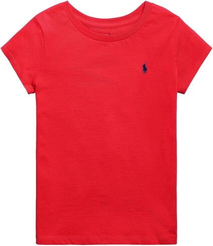 تي شيرت جيرسيه نسائي برقبة دائرية من POLO RALPH LAUREN (كحلي (White Pony)، S in Saudi Arabia