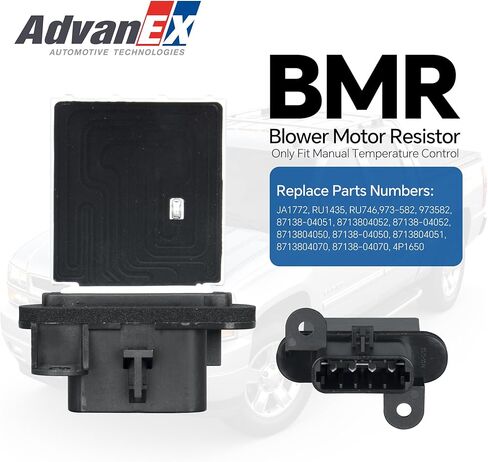 973-582 مقاوم محرك منفاخ مروحة HVAC مع حزام أسلاك متوافق مع 2005-2020 Toyota Tacoma استبدال RU1435 87138-04052 JA1772 4P1650 in Saudi Arabia