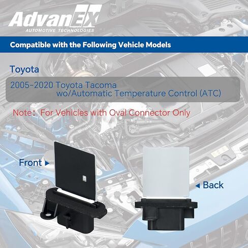 973-582 مقاوم محرك منفاخ مروحة HVAC مع حزام أسلاك متوافق مع 2005-2020 Toyota Tacoma استبدال RU1435 87138-04052 JA1772 4P1650 in Saudi Arabia