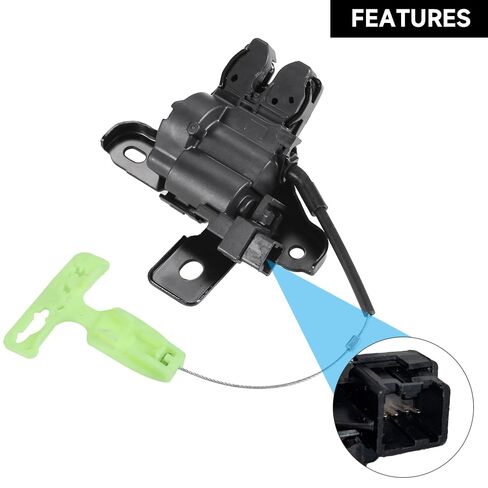Rear Door Liftgate Tailgate Lock Trunk Latch Actuator - Compatible for Lincoln MKZ 2013-2020 for Ford for Mustang 2015-2024 for Ford Fusion 2013-2016/2019-2020 - Replace Part FR3Z5443200A in Saudi Arabia