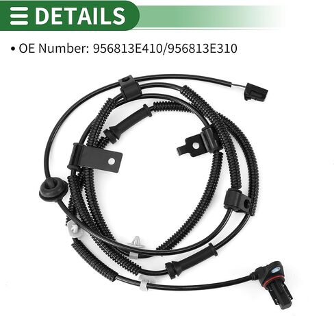 ABS Wheel Speed Sensor Rear Right ABS Sensor Anti-lock Braking System Sensor No.956813E410/956813E310 for Kia Sorento 2007-2009 in Saudi Arabia