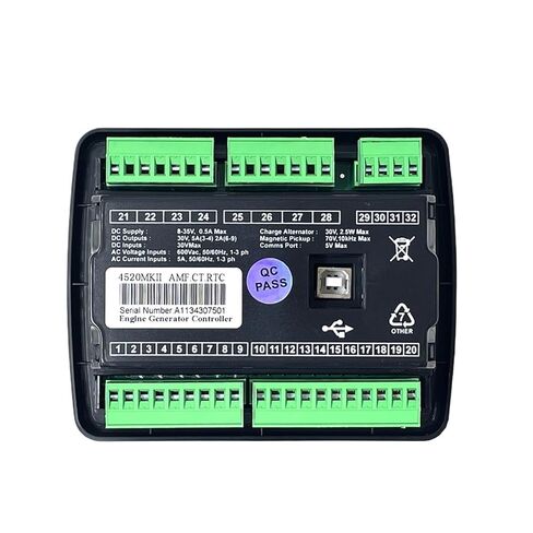 DSE4520 MKII AMF لوحة تحكم مولد الديزل وحدة التحكم في فشل التيار الكهربائي التلقائي نسخة 4520 لأجزاء المولد (نسخة DSE4520MKII) in Saudi Arabia