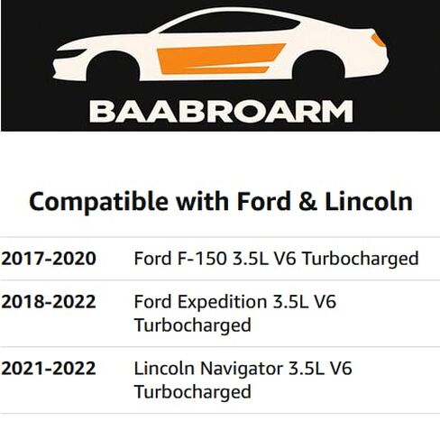 4 قطع مستشعر الأوكسجين المنبع والمصب 234-5713 234-5174 234-8017 مناسب لسيارة Ford F150 3.5L V6 Turbo 2017-2020، Expedition 3.5L V6 Turbo 2018-2022، Lincoln Navigator 3.5L V6 Turbo2021-2022 in Saudi Arabia