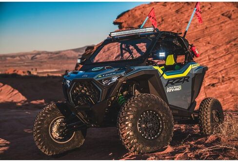 4/137 Tusk Fremont Beadlock Wheel 15x7 Compatible with Can-Am Maverick X3 and Honda Pioneer 1000-5 2016-2026 (Milled/Black, Offset 4.0 + 3.0) in Saudi Arabia