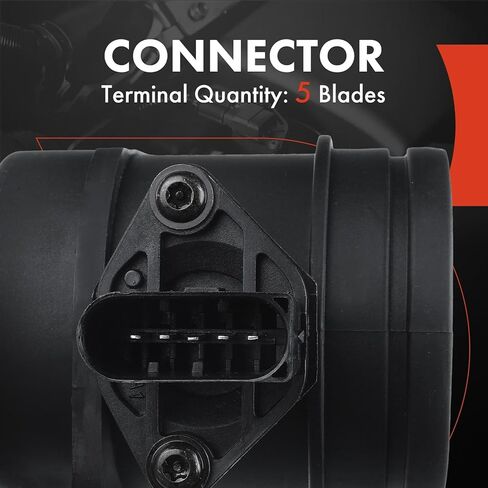 A-Premium Mass Air Flow Sensor Compatible with BMW 118i 120i 2006-2012 318i 320i 2005-2012 X3 Z4 in Saudi Arabia