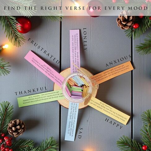 Wifey Bible Verse Jar – Valentine's Day Gifts for Wife, 92 Color-Coded Bible Verses “Read This When" | Faith Encouragement Gift for Her, Anniversary in Kuwait