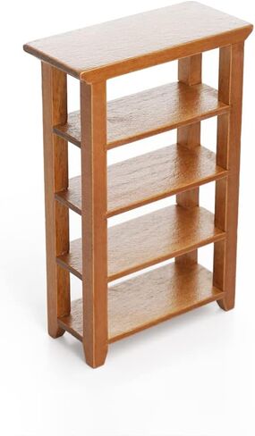 Odoria 1/12 Miniature Shelf Dollhouse Kitchen Furniture Accessories, White in Saudi Arabia