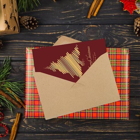 Mczan Christmas Money Cards 24PCS - Foil Merry Christmas Money Gift Cards Holder with Envelopes for Women Men, Funny Xmas Holiday Gifting Cash Ideas in Saudi Arabia