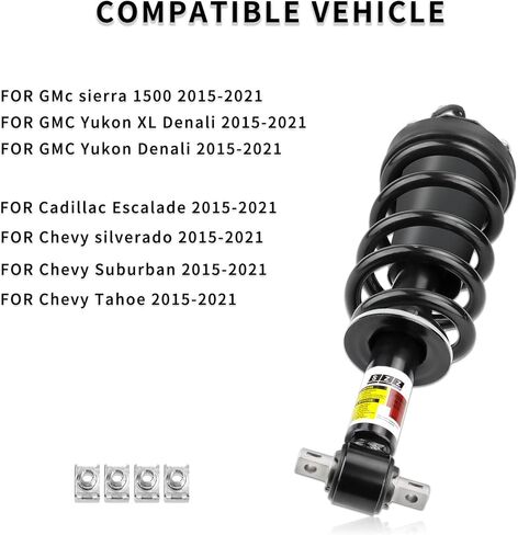 84176631 Front Shock Absorber Strut Assembly w/MRC For GMC Yukon XL Cadillac Escalade ESV Chevrolet Silverado 1500 Tahoe Suburban Front Shock Struts 2015-2021 580-1108 84977478 in Saudi Arabia