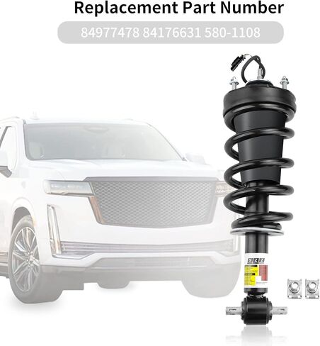 84176631 Front Shock Absorber Strut Assembly w/MRC For GMC Yukon XL Cadillac Escalade ESV Chevrolet Silverado 1500 Tahoe Suburban Front Shock Struts 2015-2021 580-1108 84977478 in Saudi Arabia