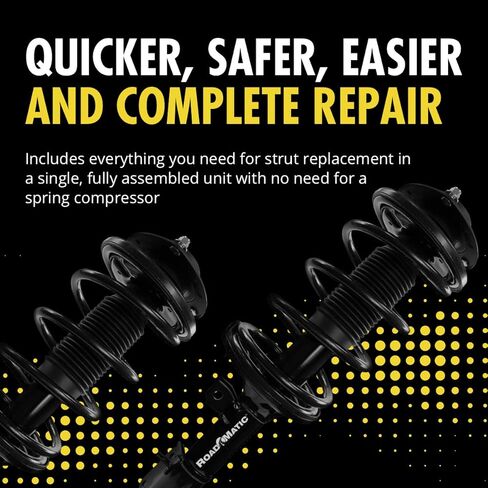 Monroe Quick-Strut 183071 دعامة تعليق ومجموعة زنبركية ملفوفة لسوبارو Crosstrek in Kuwait