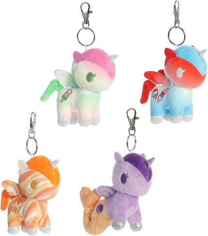 Aurora® Enchanting ©tokidoki Frozen Treats Blind Bag Stuffed Animal - Decorative Plush With Colorful Design - Ideal Gift for Adults and Kids - Multicolor 4.5 Inches in Saudi Arabia