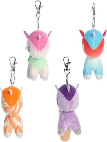 Aurora® Enchanting ©tokidoki Frozen Treats Blind Bag Stuffed Animal - Decorative Plush With Colorful Design - Ideal Gift for Adults and Kids - Multicolor 4.5 Inches in Saudi Arabia