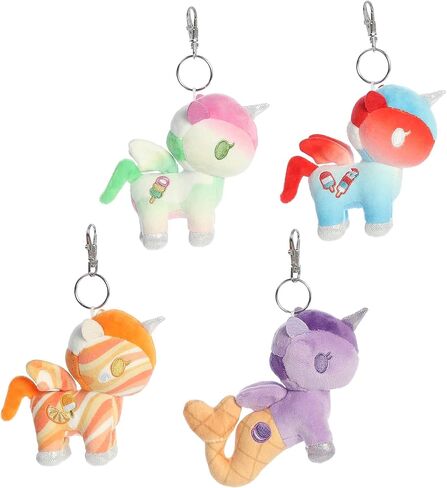 Aurora® Enchanting ©tokidoki Frozen Treats Blind Bag Stuffed Animal - Decorative Plush With Colorful Design - Ideal Gift for Adults and Kids - Multicolor 4.5 Inches in Saudi Arabia