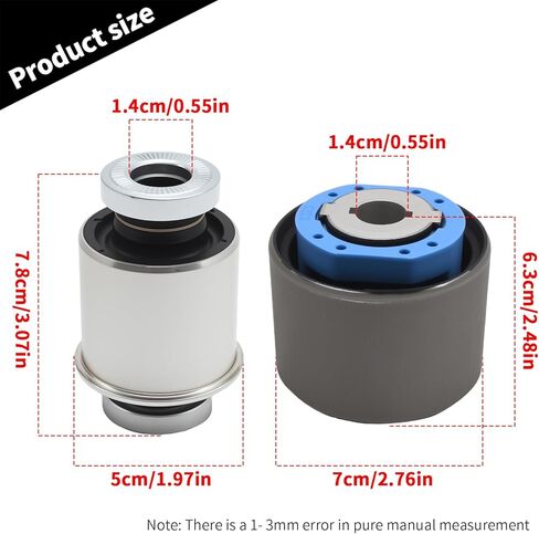 FR3C3C270AA Rear Axle Suspension Bushing Kit for Trailing Control Arm, Replacement for Ford Fusion 2013-2020, Replaces DG935K653AA F2GC5K653AXB F2GZ5A640B in Saudi Arabia