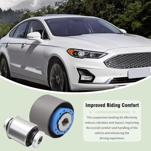 FR3C3C270AA Rear Axle Suspension Bushing Kit for Trailing Control Arm, Replacement for Ford Fusion 2013-2020, Replaces DG935K653AA F2GC5K653AXB F2GZ5A640B in Saudi Arabia