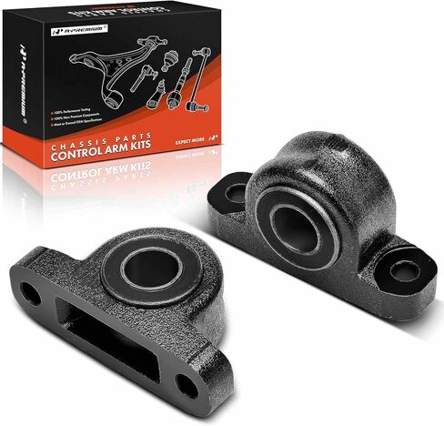 A-Premium 2 × طقم جلبة ذراع التحكم السفلي الأمامي والخلفي، متوافق مع Jeep WK Series Grand Cherokee 2005-2010، XK Series Commander 2006-2010 in Saudi Arabia