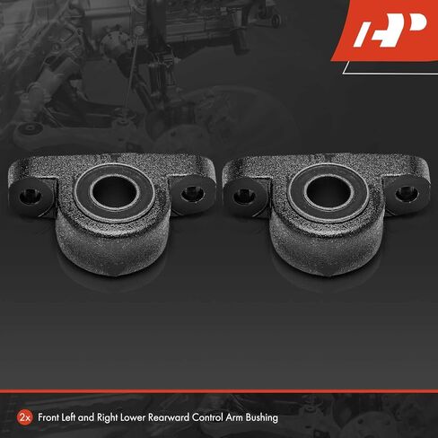 A-Premium 2 × طقم جلبة ذراع التحكم السفلي الأمامي والخلفي، متوافق مع Jeep WK Series Grand Cherokee 2005-2010، XK Series Commander 2006-2010 in Saudi Arabia