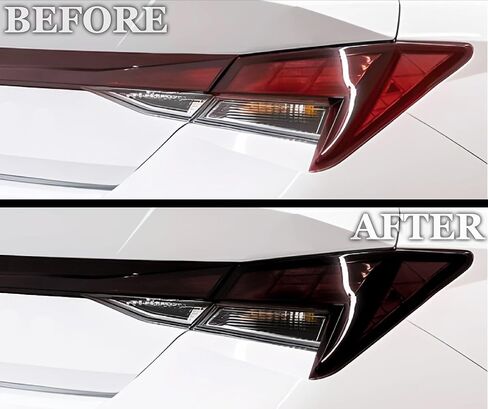 مجموعة مصابيح أمامية كاملة من BOGAR TECH DESIGNS PPF متوافقة مع Hyundai Elantra 2024-2026، حمالة صدر شفافة in Saudi Arabia