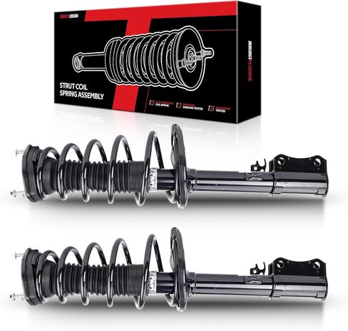 دعامات Torchbeam الخلفية ممتص الصدمات مجموعة كاملة لاستبدال السيارات لكزس ES330 2004 2005 2006 استبدال 182207،182208 قطعتان، دعامات تعليق ممتص الصدمات مجموعة كاملة in Saudi Arabia