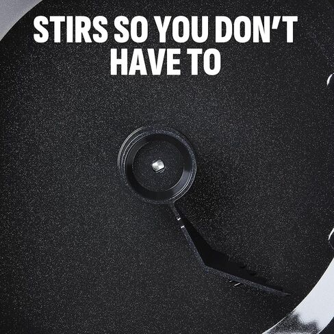 جهاز طهي متعدد رقمي من STIRMAX DELUXE بسعة 7.5 لتر مع مجداف تلقائي للتحريك والتمزيق، 9 في 1 إعدادات مسبقة قابلة للبرمجة لقلي الطعام وحرقه وبنيه قبل الغليان - الملحقات والمقلاة وكتاب الطبخ in Kuwait