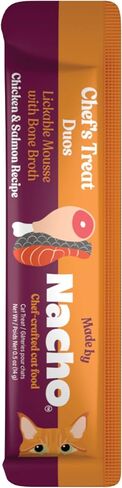 Made by Nacho Lickable Mousse Tubes Cat Treat 12 Count with Bone Broth Variety Pack (.5 oz) No Grains, Corn, Wheat or Soy, in Saudi Arabia