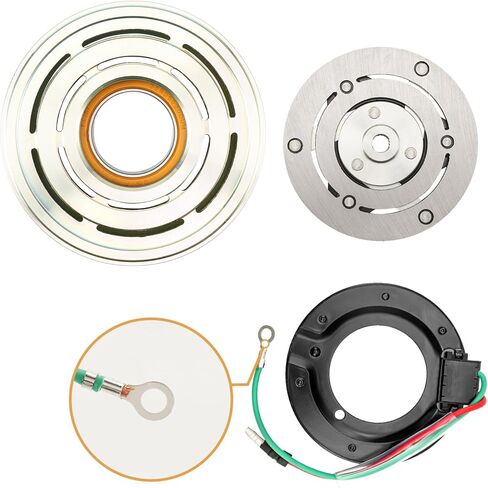 Torchbeam 98580 AC Compressor Clutch Kit Fit for CR-V 2007-2011, RDX 2007-2012, Replace 813172, 6512639, 6513243, 141003NEW, 638882, 38800RZY004RM, 38800RZYA01, 38800RZYA010M2, 38800RZYA01RM in Saudi Arabia