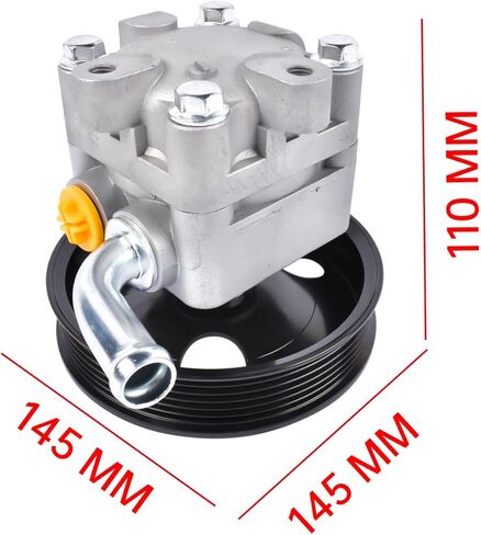 GELUOXI Power Steering Pump with Pullley Replacement for Nissan Altima 2007-2013 X-Trail 2005-2006 2.5L 49110ZX01B 49110JA000 21-5478 in Saudi Arabia