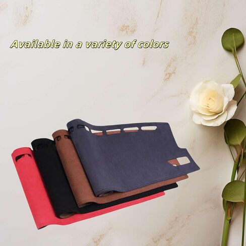 Suede Leather Car Dashboard Mat, for Mazda CX-70 CX70 2024 2025 2026 Non-Slip Dash Mat Dashmat Sunshade Protective in Saudi Arabia