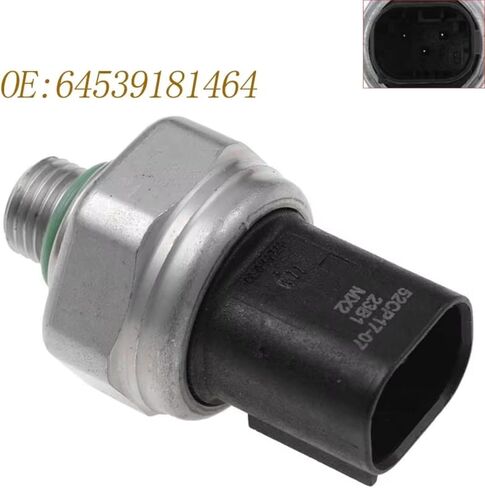 مستشعر مفتاح ضغط A/C، مستشعر مفتاح ضغط A/C، لميني، لكوبر 2002-2004 2005 2006 2007 2008 2009 2010 64539181464 64536909257 مفتاح مستشعر ضغط A/C 64539141957 52CP1707 in Saudi Arabia