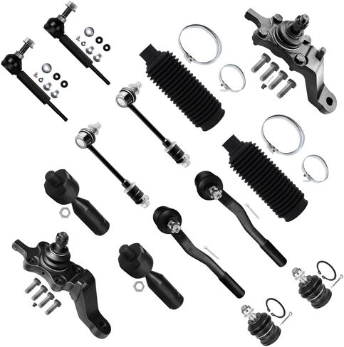 14pc Set Front Outer Inner Tie Rod End w/Boot Sway Bar Link Upper Lower Ball Joint Fit 1996-2002 For Toyota For 4Runner Suspension Kit in Saudi Arabia