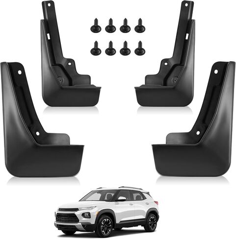 واقيات الطين BDFHYK، واقيات الطين، واقيات الطين، متوافقة مع 2019-2022 دودج رام 1500 بدون مشاعل الحاجز، 4 قطع من الجانب الأمامي والخلفي in Kuwait