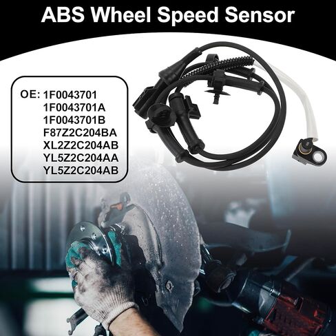 ABS Wheel Speed Senor Kit No.1F0043701/F87Z2C204BA/XL2Z2C204AB Front Left/Front Right ABS Sensor Set for Ford Explorer/Explorer Sport/Sport Trac in Saudi Arabia
