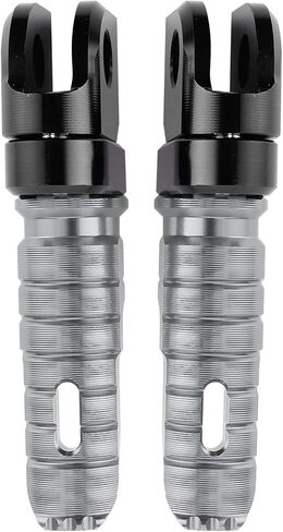 زوج من أوتاد القدم الأمامية، دواسات من سبائك الألومنيوم، مناسبة لـ Ninja Z125 PRO، Z250/SL، Z400، Z900 ترقية مسند قدم الدراجة النارية (أزرق) in Saudi Arabia
